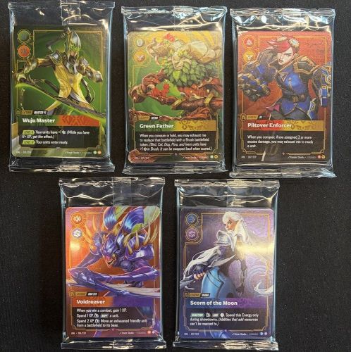 SEALED Riftbound Unleashed Pre Rift Decks Master Yi, Ivern, Vi, Khazix, Diana