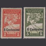 Österreich-ungarische Feldpost für Italien Nr. 24-25 ungebraucht