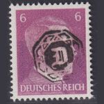 Lokalausgaben Löbau 1945, MiNr. 7b postfrisch - Hitler Überdrucke - geprüft BPP
