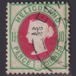 Helgoland 1875 - MiNr. 14 c gestempelt, geprüft Lemberger & Schulz BPP