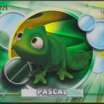 2026 Topps Chrome Disney Pascal 087/225 - Yellow & Green RayWave 189