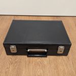 MÜNZKOFFER inklusive 8 Tableaus - Platz für hunderte Münzen - gebraucht