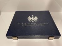 Münzkassette Schatulle für 48 x 10 DM Silbergedenkmünzen ohne Kapseln gebraucht