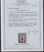 Deutsches Reich Feldpost Tunis MiNr. 5a gestempelt, Fotoattest Petry BPP