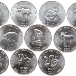 Somalia 10 x 10 Shillings 2000 - Chinesische Tierkreiszeichen - Lunar UNC