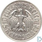 Deutsches Reich, 5 Mark 1933 A, Martin Luther, Jäger 353