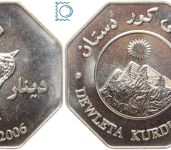 Kurdistan 250 Dinars 2006 - Wüstenluchs - DEWLETA KURDISTANÊ - UNC