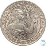 Zentralafrikanische Staaten - Zentralafrika 500 Francs 1976 D - Antilope