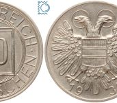Österreich, 1. Republik, 50 Groschen, 1934, Nachtschilling