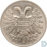 Österreich, 1. Republik, 50 Groschen, 1934, Nachtschilling