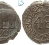 CEYLON 1/48 Rixdollar 1801 - George III. (1796-1820) - Kursmünze (1801-1816)