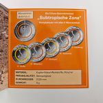 5 x 5 EURO 2018 ADFGJ - Subtropische Zone - im Folder