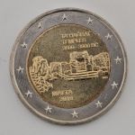 2 Euro Gedenkmünze Malta 2019 Tempel von Ta’ Hagrat unz.