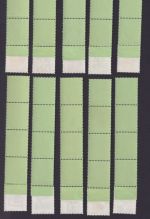Bund, Michel Nr. 694-703 R + 773 RE 1+4 postfrisch Rollenmarkanfang