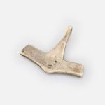 Thorshammer Silberanhänger im Wikingerstil mit Ornamentik