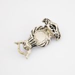 Anhänger Silber Thorfigur mit Mjölnir im Stil der Wikingerzeit