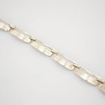 Silberkette Glieder modern im Stil der Mid-Century