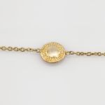 Vergoldetes Silberarmband mit runden Zierelementen