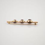 Elegantes Schmuckset aus Gold mit violetten Saphiren - insgesamt ca. 50 ct.