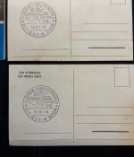BERLIN ERP EUROPAZUG Sonderstempel Ganzsache Fahrkarte SEHR SELTEN!