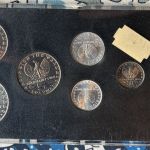 GRIECHENLAND Kursmünzensatz KMS 1973, (1964-1973) original Box