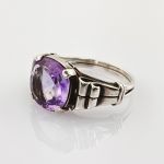 Silberring mit Amethyst