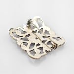 Wunderschönes Silberarmband & Brosche