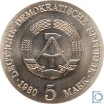 DDR 5 Mark 1980 - Adoplph von Menzel - stempelglanz - J.1576
