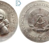 DDR 5 Mark 1978 - Friedrich Gottlieb Klopstock - stempelglanz - J.1566