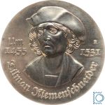 DDR 5 Mark 1981 - Tilman Riemenschneider - stempelglanz - J.1580