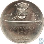DDR 5 Mark 1976 - Ferdinand von Schill - stempelglanz - J.1559