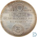 DDR 10 Mark 1981 - Georg Wilhelm Friedrich Hegel - stempelglanz - J.1581