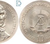 DDR 10 Mark 1978 - Justus von Liebig - stempelglanz - J.1567
