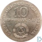 DDR 10 Mark 1980 - Gerhard von Scharnhorst - stempelglanz - J.1577