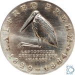 DDR 10 Mark 1984 - Alfred Brehm - stempelglanz - J.1597