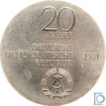 DDR 20 Mark 1981 - Freiherr vom Stein - stempelglanz - J.1579