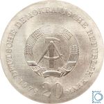 DDR 20 Mark 1978 - Johann Gottfried HERDER - stempelglanz - J.1570