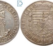 RDR Habsburg, Tirol 1 Taler Erzherzog Ferdinand II. (1564-1595) - Erhaltung!