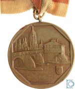 Frankfurt, Stadt - Bronzemedaille Preismedaille der 6. Regatta 1932