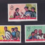 VR China 1976 MiNr. 1285-1287 postfrisch - J.9 MNH Kaderschule