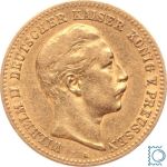 Kaiserreich, 10 Mark Preussen 1894 A, Kaiser Wilhelm II. (1888-1918), J.251