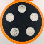DEUTSCHLAND 5 Euro Satz 2018 ADFGJ Subtropische Zone in LED-Box von MDM