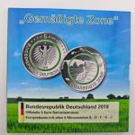 DEUTSCHLAND 5 Euro Satz 2019 ADFGJ Gemäßigte Zone in Blister