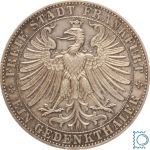 Frankfurt, 1 Taler 1863, Fürstentag Frankfurt am Main, Vereinstaler - TOP!