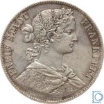 Freie Stadt Frankfurt - Vereinsthaler - Taler 1860 - Frauenkopf - Silber