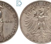 Freie Stadt Frankfurt - Gedenktaler - Taler 1862 - Schützenfest