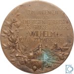 Kaiser Wilhelm I. Erinnerungsmedaille 1897 - Centenarmedaille ohne Henkel