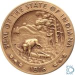 Medaille INDIANA Sesquicentennial Medal 1816-1866