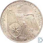 Weimar 3 Mark 1929 A, Vereinigung Waldecks mit Preußen, J.337