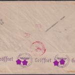 Flämische Legion, Mi.Nr. IX-XIV, Kaiserbildnisse auf Brief FpNr. 07515 AP